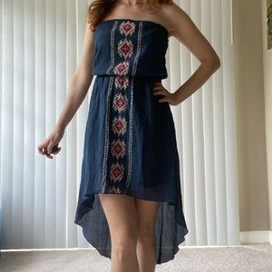 High low boho dress